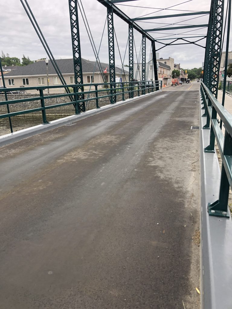 Water Street Bridge Restoration Historic Bridges SPS Technology